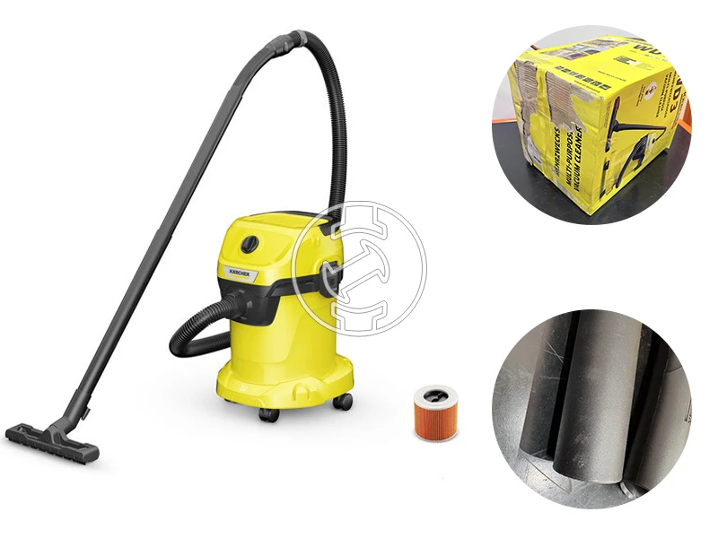 Karcher WD3 elektromos porszívó (újracsomagolt)