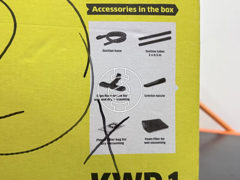 Karcher KWD1 elektromos porszívó (újracsomagolt)