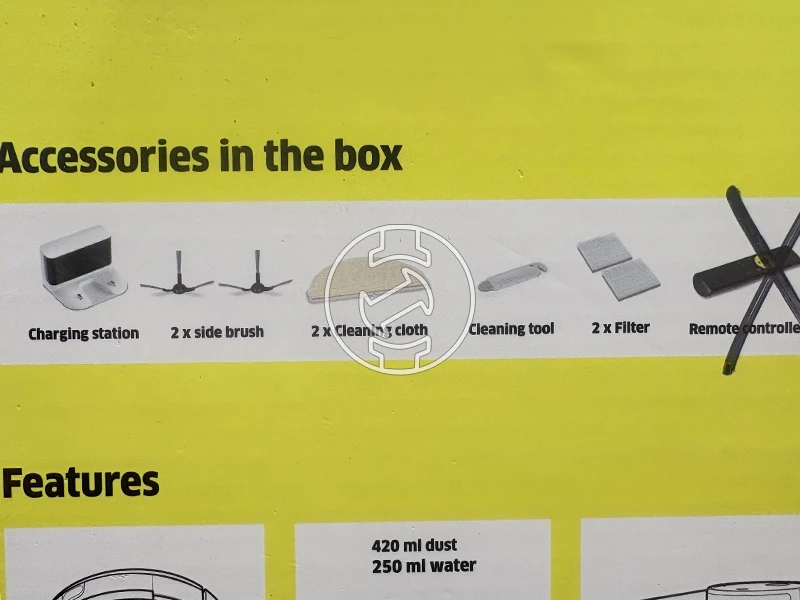 Karcher RCV2 robotporszívó (újracsomagolt)