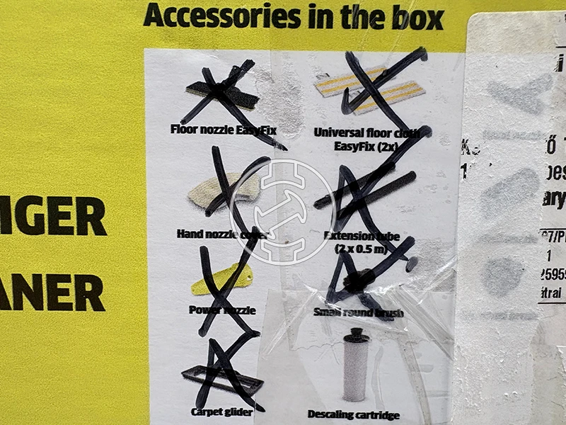 Karcher SC3 EASYFIX PL gőztisztító (újracsomagolt)