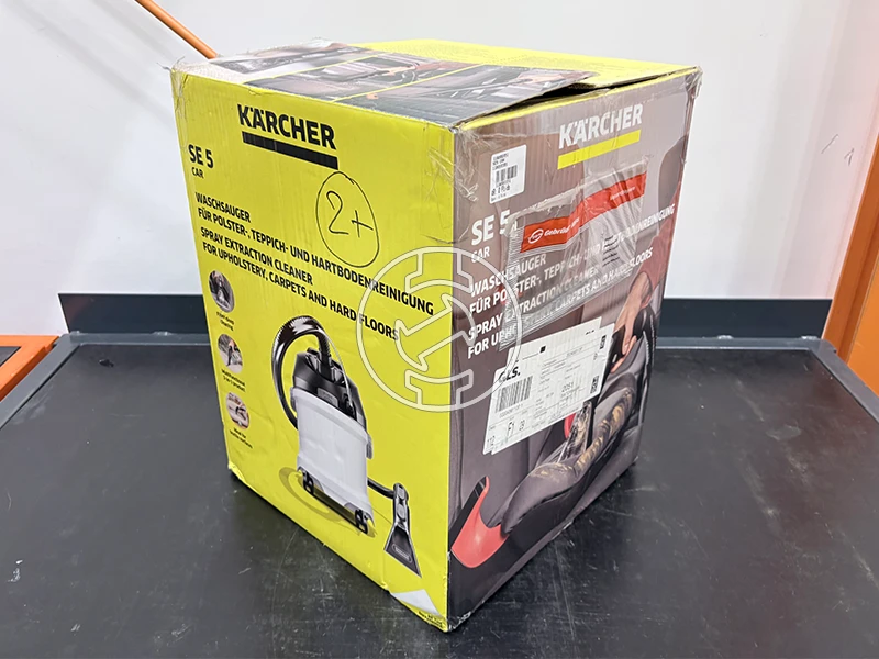 Karcher SE5 CAR elektromos kárpittisztító (újracsomagolt)