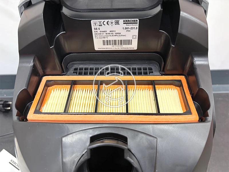 Karcher SE5 CAR elektromos kárpittisztító (újracsomagolt)