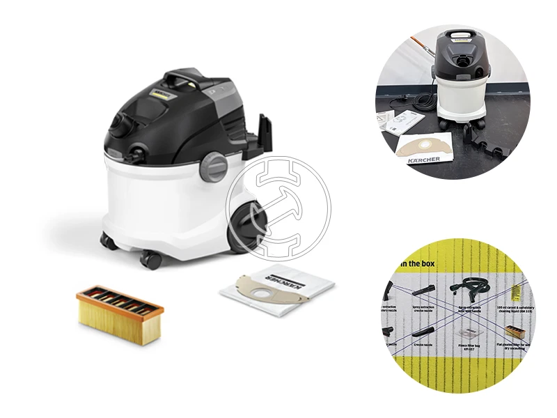 Karcher SE5 CAR elektromos kárpittisztító (újracsomagolt)