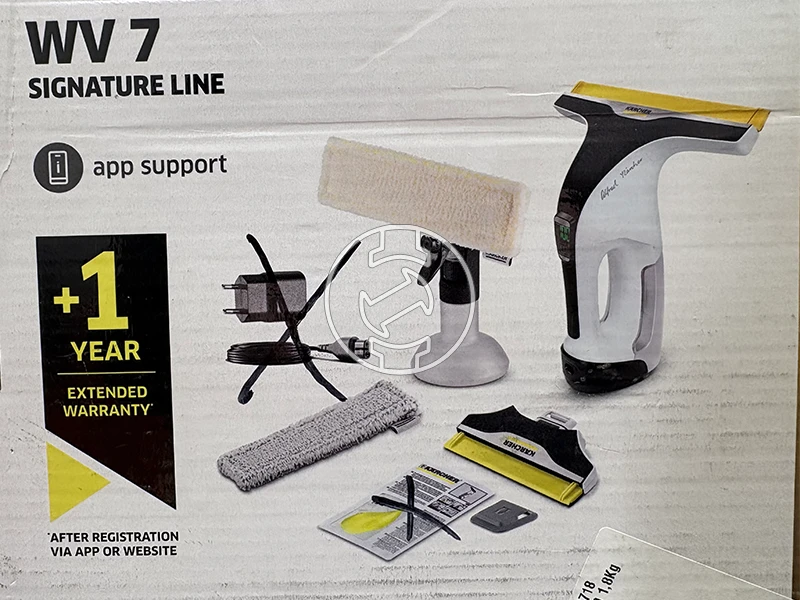 Karcher WV7 SL akkus ablaktisztító (újracsomagolt)