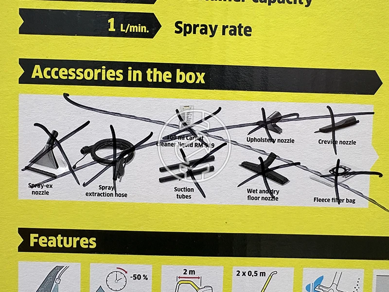 Karcher SE 4001 elektromos kárpittisztító (újracsomagolt)