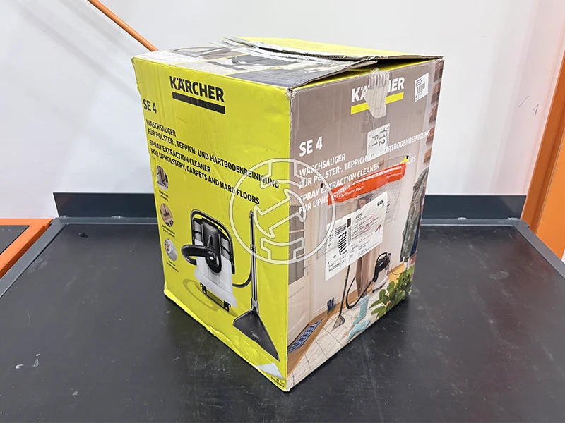 Karcher SE4 elektromos kárpittisztító (újracsomagolt)