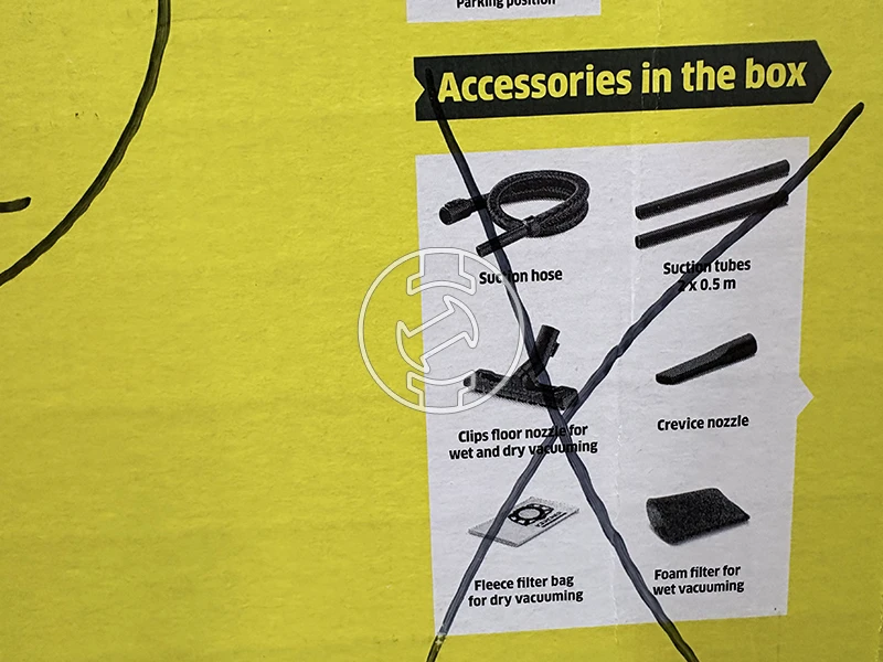 Karcher KWD 2 S elektromos porszívó (újracsomagolt)