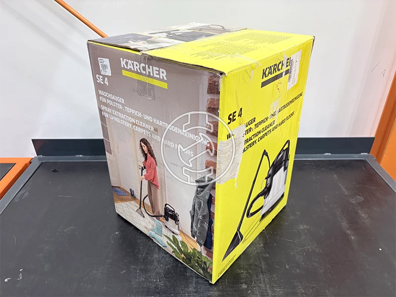 Karcher SE 4 elektromos kárpittisztító (újracsomagolt)