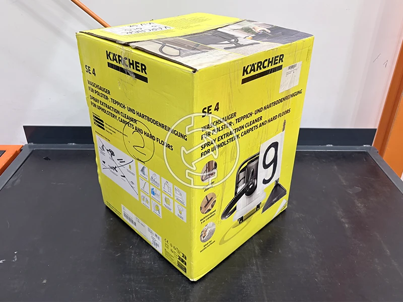 Karcher SE 4 elektromos kárpittisztító (újracsomagolt)