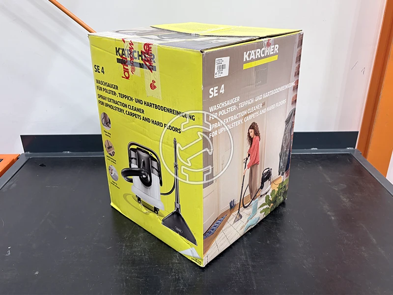 Karcher SE 4 elektromos kárpittisztító (újracsomagolt)