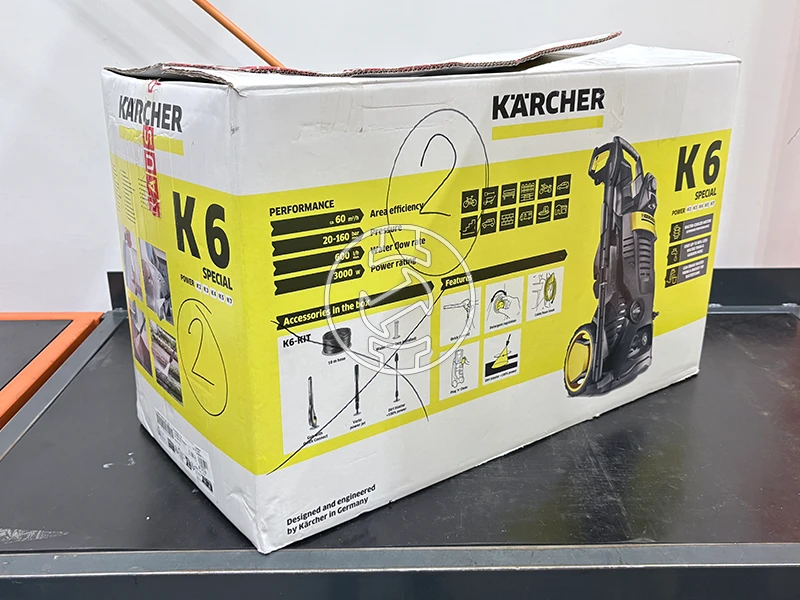 Karcher K6 SPEC elektromos magasnyomású mosó (újracsomagolt)