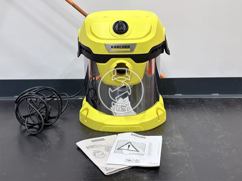 Karcher WD2 PLUS akkus ablaktisztító (újracsomagolt)