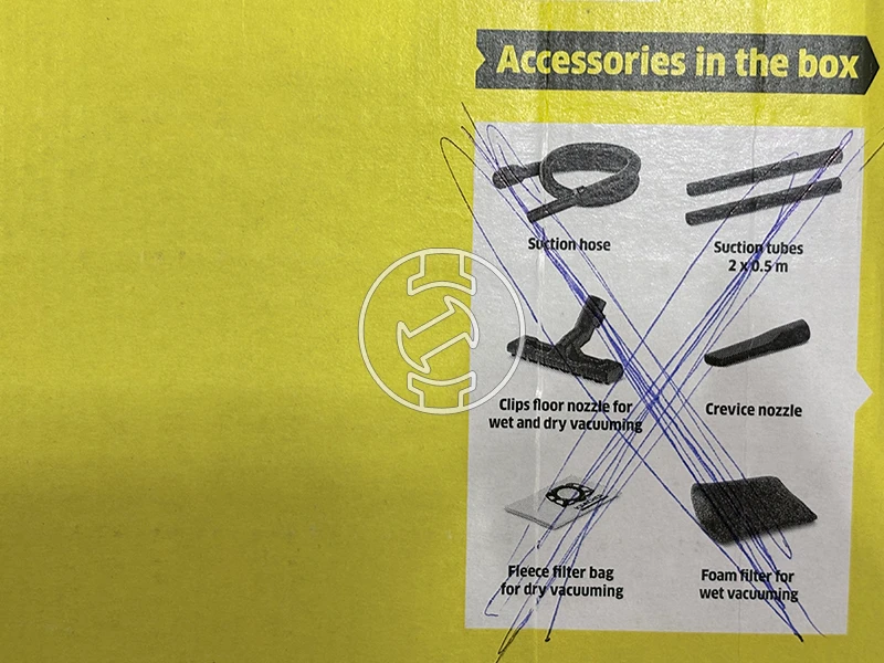 Karcher WD2 PLUS akkus ablaktisztító (újracsomagolt)