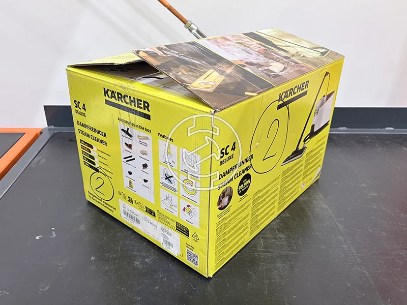 Karcher SC4 DELUXE gőztisztító (újracsomagolt)