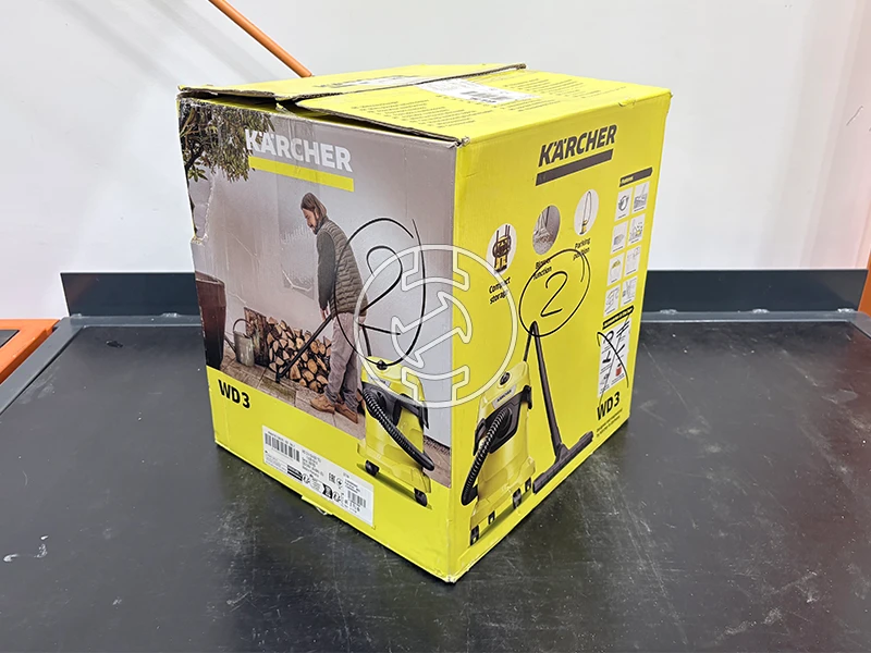 Karcher WD3 elektromos porszívó (újracsomagolt)