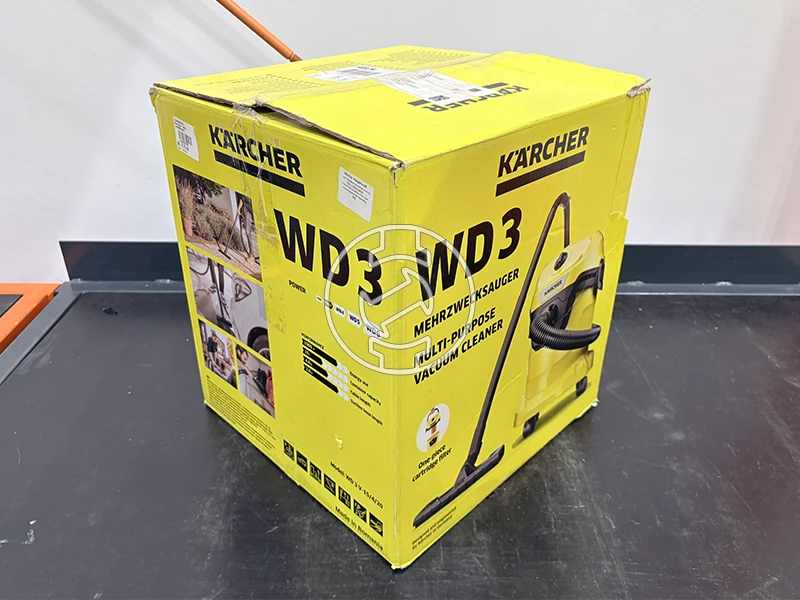 Karcher WD3 elektromos porszívó (újracsomagolt)