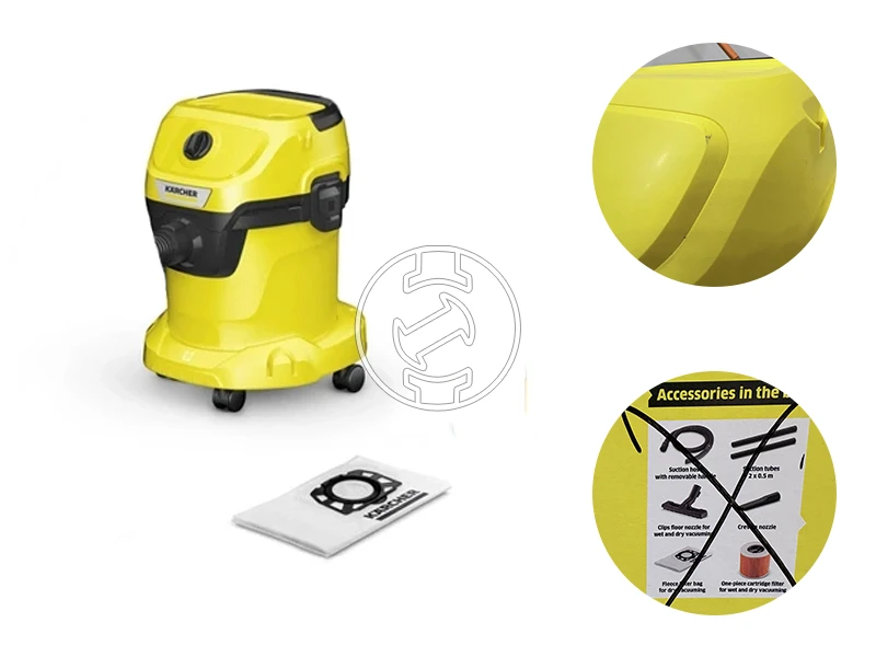 Karcher WD3 elektromos porszívó (újracsomagolt)