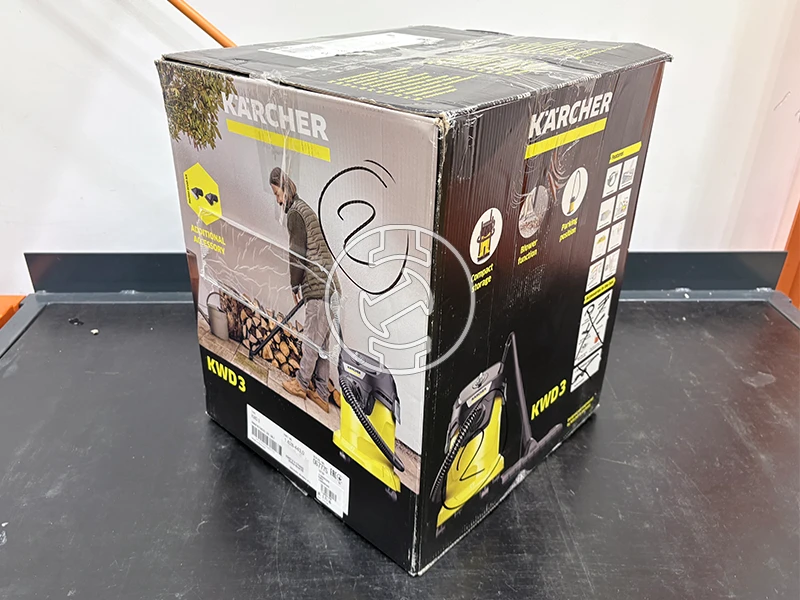 Karcher KWD3 elektromos porszívó (újracsomagolt)