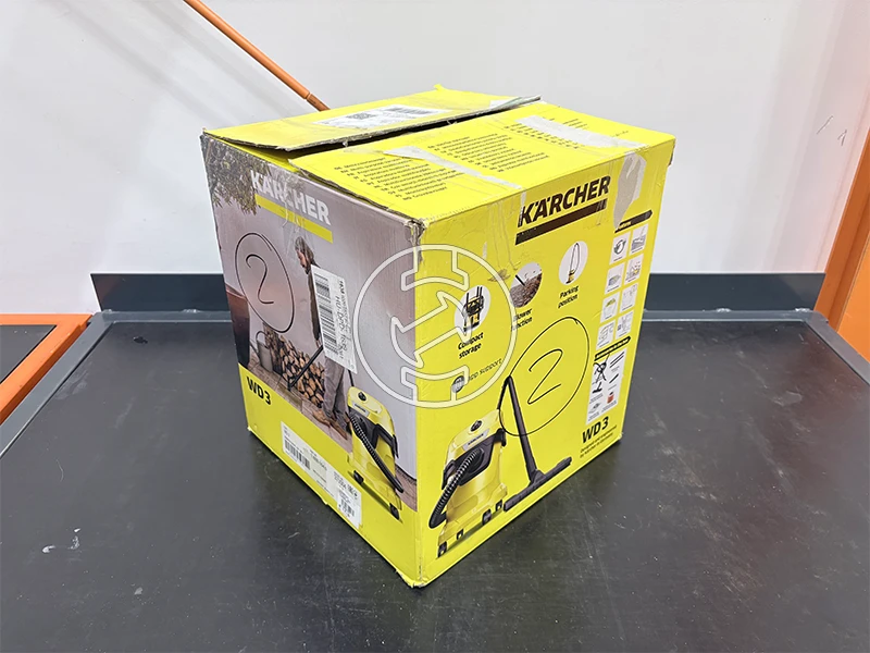 Karcher WD3 elektromos porszívó (újracsomagolt)
