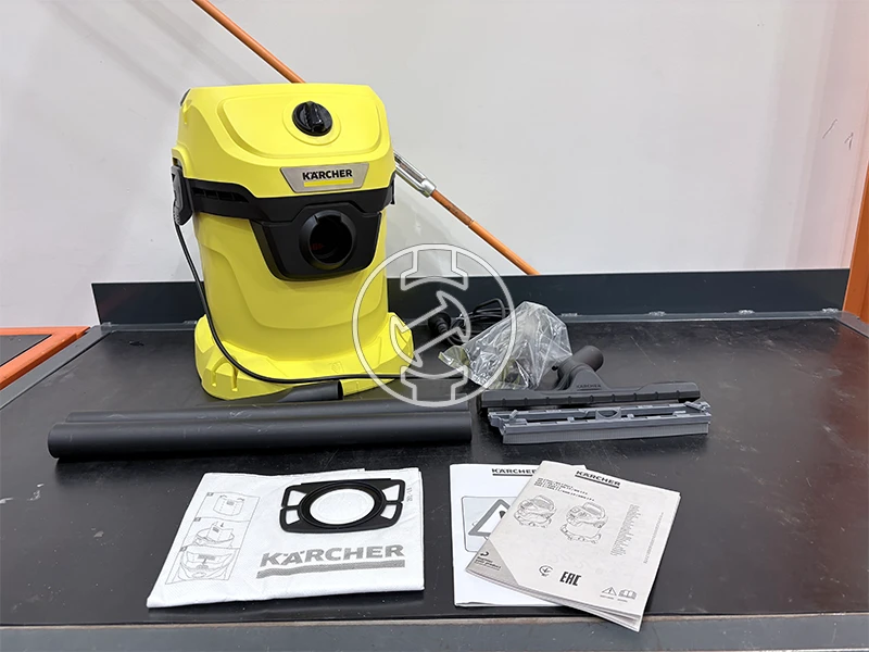 Karcher WD3 elektromos porszívó (újracsomagolt)