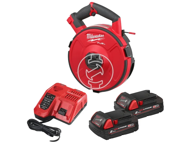 Milwaukee M18 FPFT-202 30M NC SET akkus kábelbehúzó (újracsomagolt)