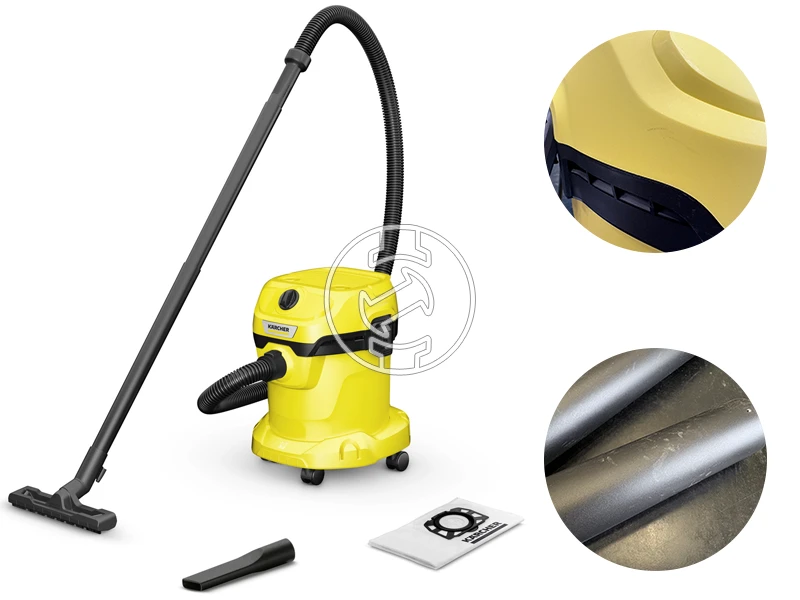 Karcher WD 2 Plus V-15/4/18 (YYY) elektromos porszívó (újracsomagolt)