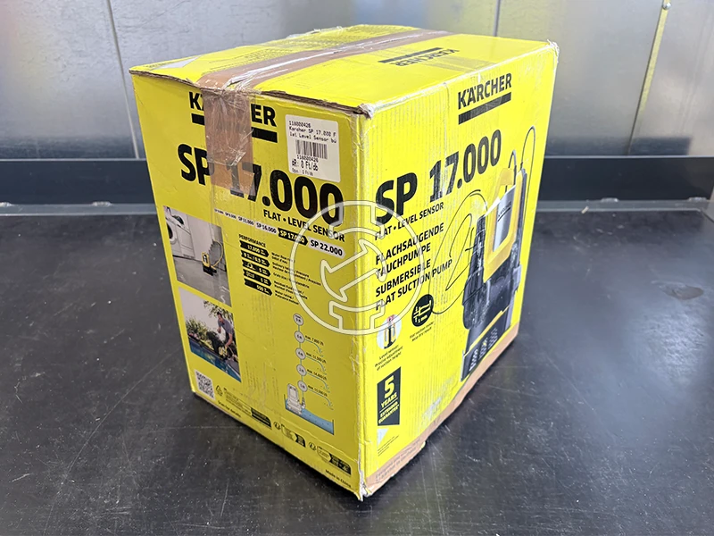 Karcher SP 17.000 Flat Level Sensor búvárszivattyú tisztavízre (újracsomagolt)