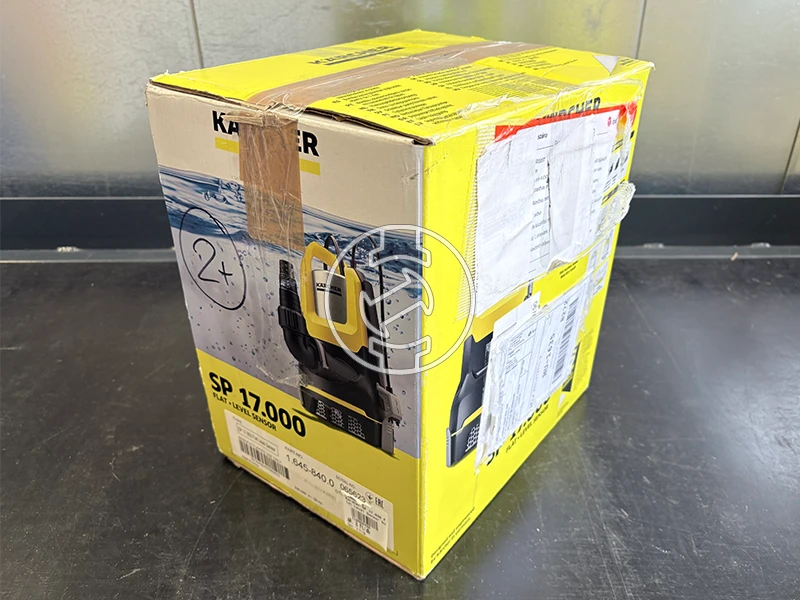 Karcher SP 17.000 Flat Level Sensor búvárszivattyú tisztavízre (újracsomagolt)