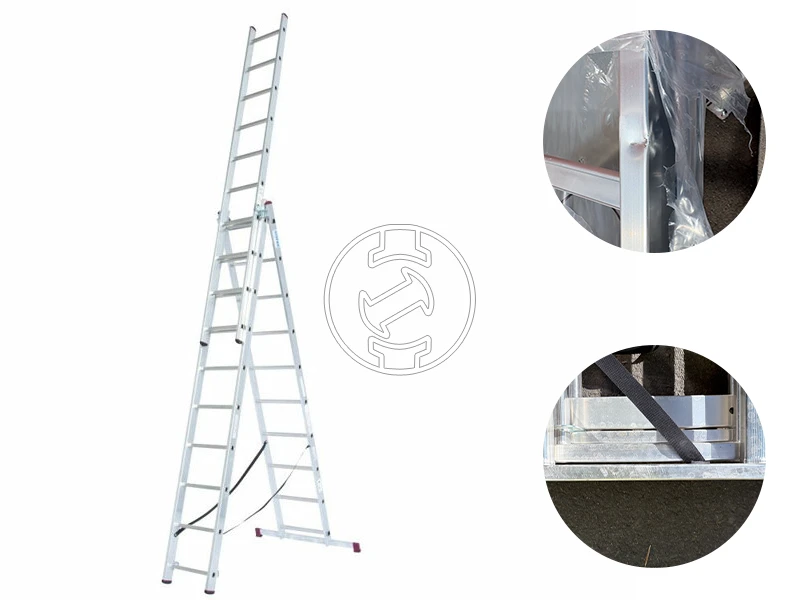 Krause CORDA háromrészes többcélú létra 3x10 (újracsomagolt)