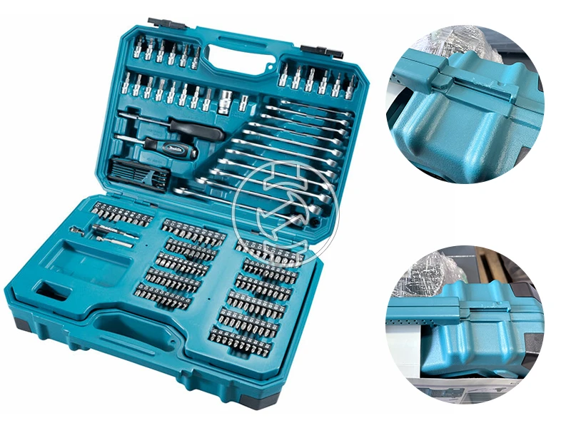 Makita E-10883 szerszám készlet 221 részes (újracsomagolt)