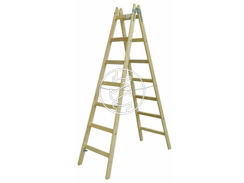 Szakály fa állólétra 2 x 11 fokos | 3,97 m (értékcsökkent)