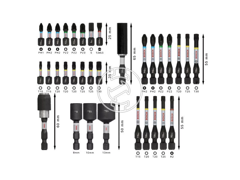 Bosch PRO Impact bit készlet 33 részes