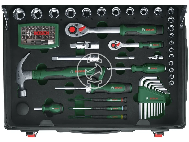 Kép: 119 darabos gurulo szerszamtarto keszlet.webp