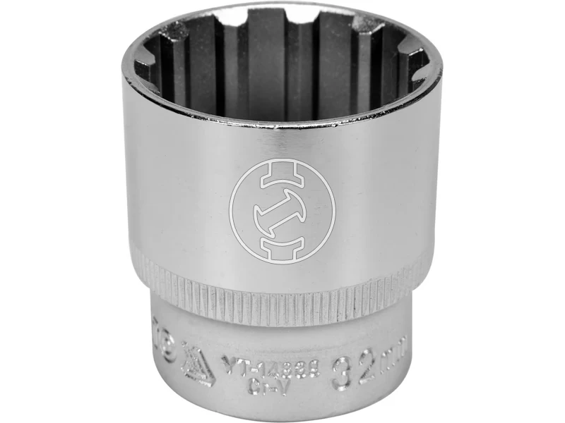 Kép: 12 meghajtasu spline profilu dugokulcsfej 32 mm 45 mm hossz.webp