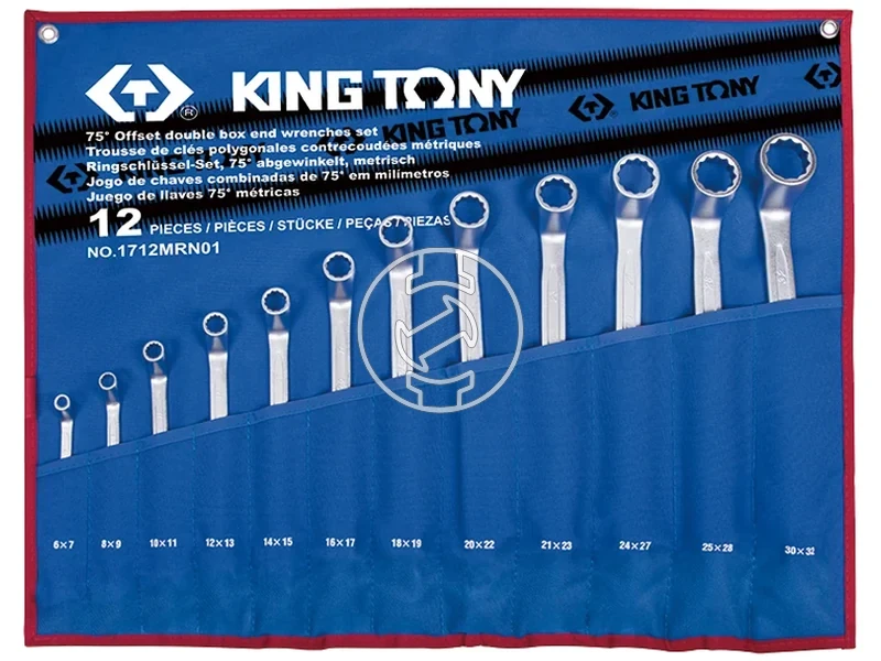 Kép: 12 reszes csillagkulcs keszlet 6-32mm 1712MRN01.webp