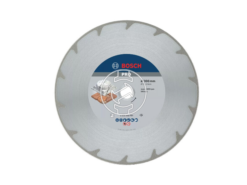 Bosch PRO Marble gyémánt vágótárcsa 300 x 25,4 mm