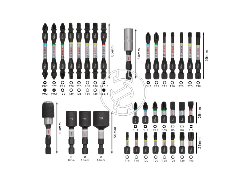 Bosch PRO Impact bit készlet 35 részes