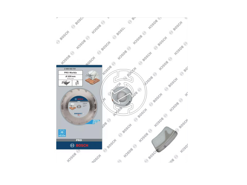 Bosch PRO Marble gyémánt vágótárcsa 300 x 25,4 mm