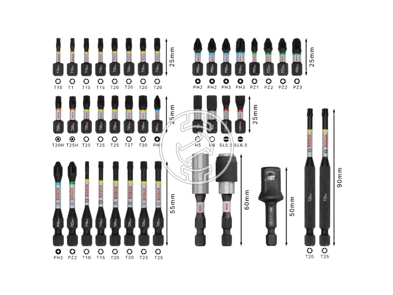 Bosch PRO Impact bit készlet 41 részes