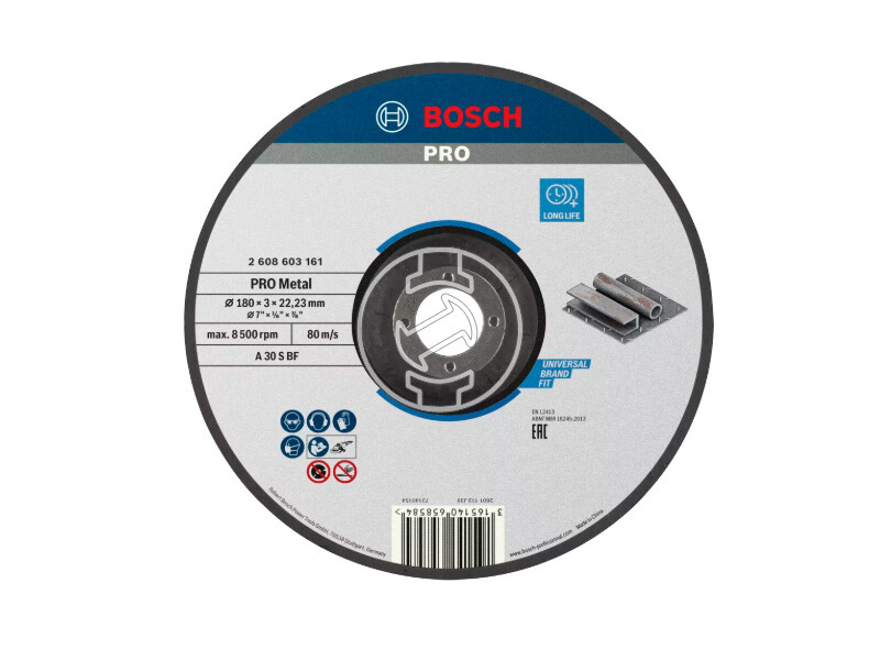 Bosch PRO Metal vágókorong 180 x 3 x 22,23 mm