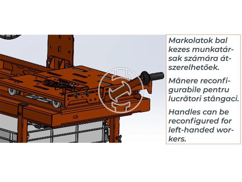 ZIVtec KTV400EECO elektromos asztali téglavágógép
