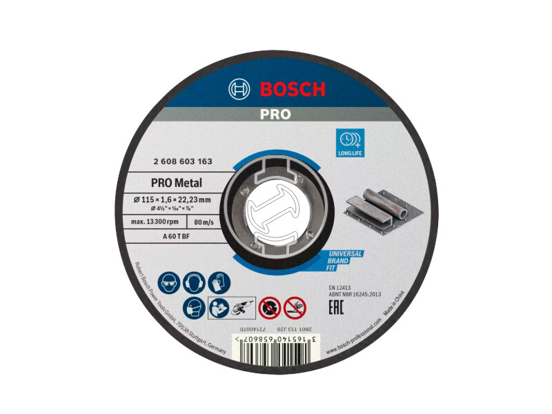 Bosch PRO Metal vágókorong 115 x 1,6 x 22,23 mm