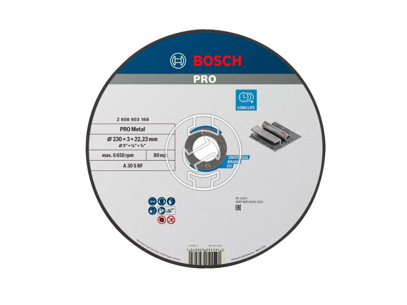 Bosch PRO Metal vágókorong 230 x 3 x 22,23 mm