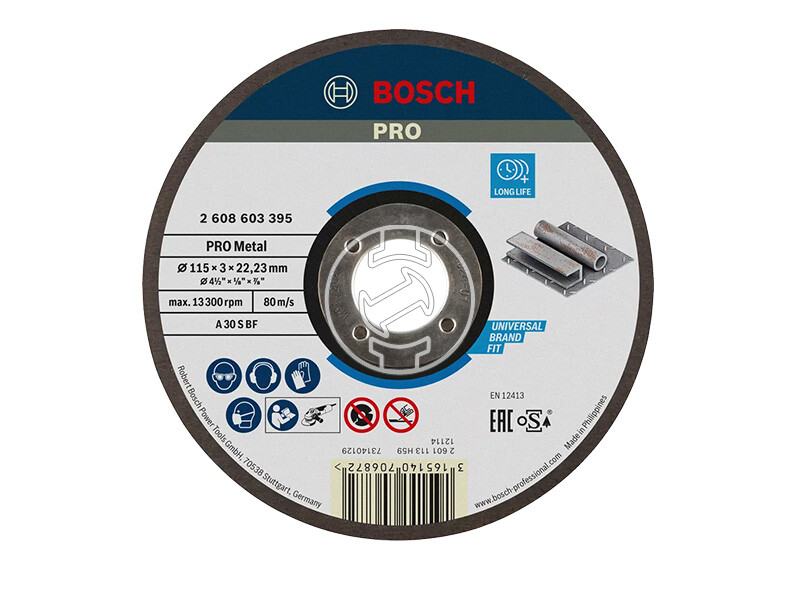 Bosch PRO Metal vágókorong 115 x 3 x 22,23 mm