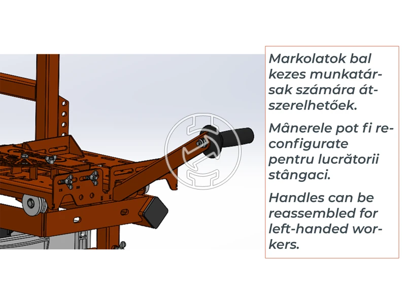 ZIVtec TTV400E elektromos asztali téglavágógép