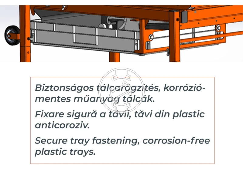 ZIVtec KTV400EF elektromos asztali téglavágó gép 230 V | 2200 W | 450 mm | Vágási mélység 145 mm | Tárcsaátmérő 400 x 25,4 mm