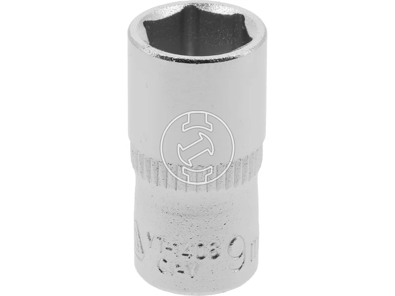 Kép: 14 dugokulcsfej 9 mm 6-lapu Cr-V normal.webp