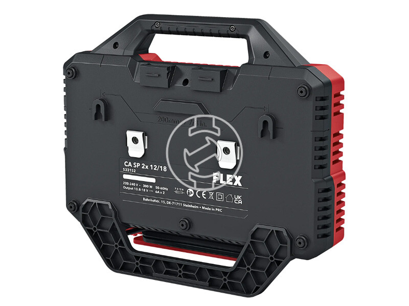 Flex CA SP 2x 12/18 akkumulátortöltő szerszámgépekhez