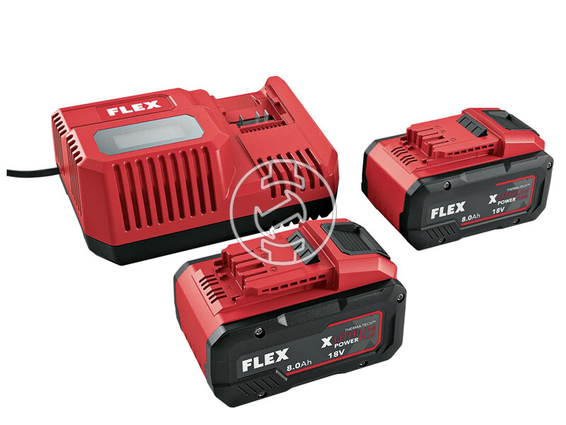 Flex P-set 18-88 R akkumulátor és töltő szett