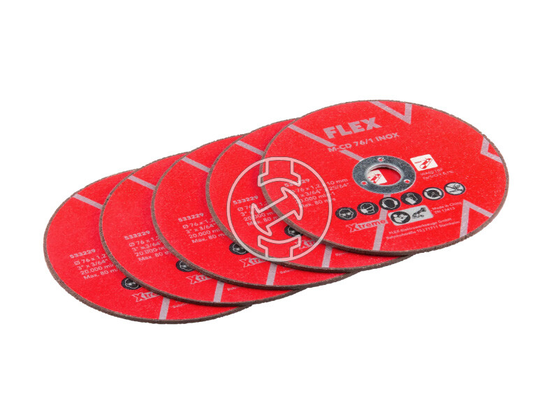 Flex M-CD 76/1 INOX VE5 vágókorong